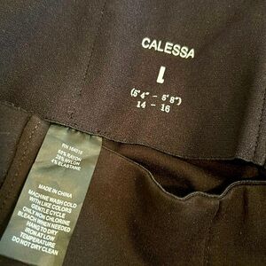 Ladies CALESSA AnklePull On Pants, sz L